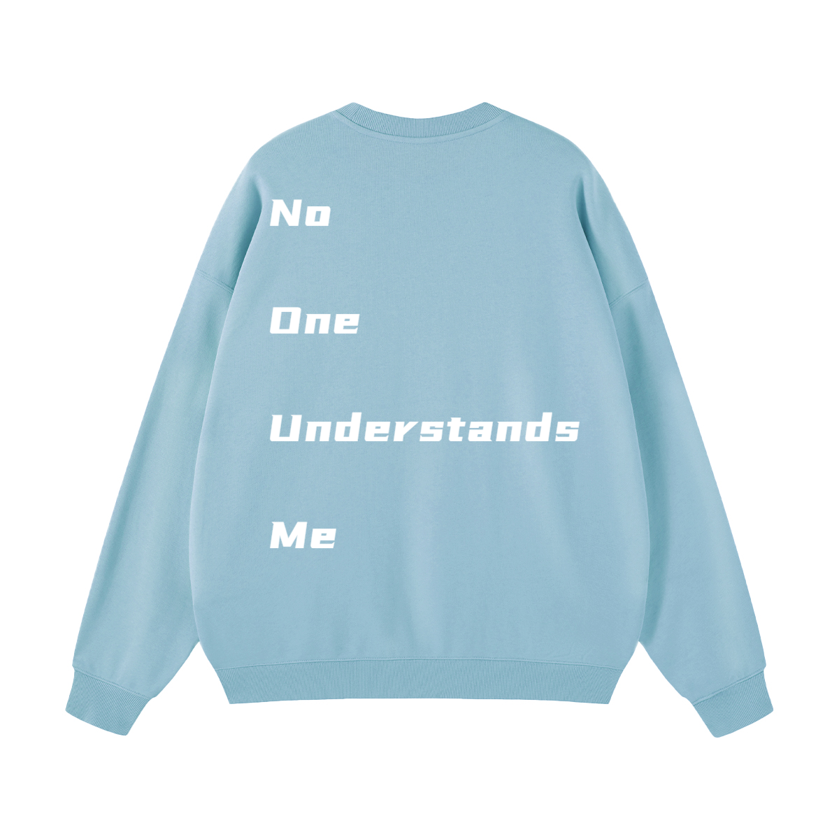 Unisex 100% Cotton Lightweight Oversize Crewneck Sweatshirt (290 GSM)
