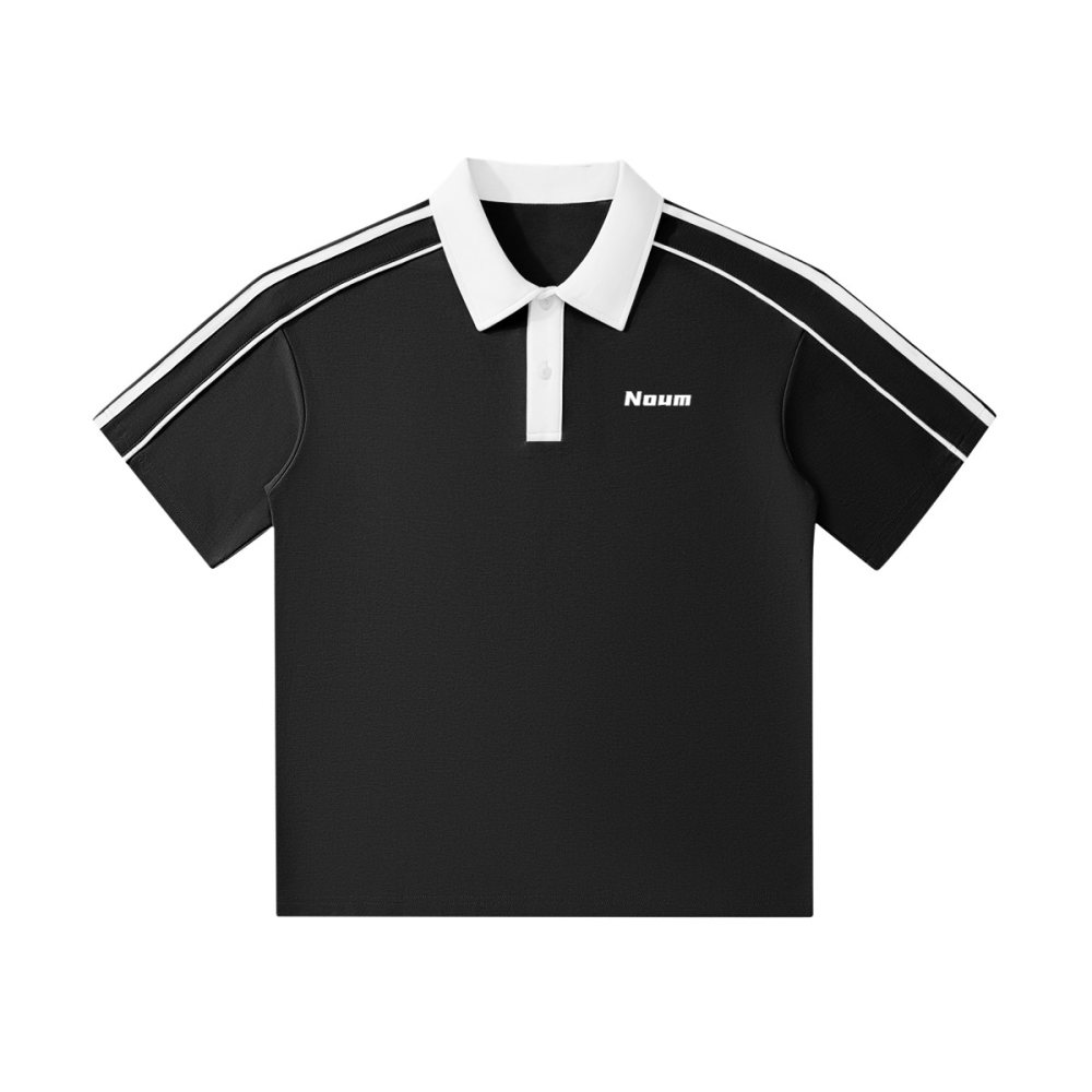 Unisex Contrast Collar Short-Sleeve Polo Shirt(240GSM)