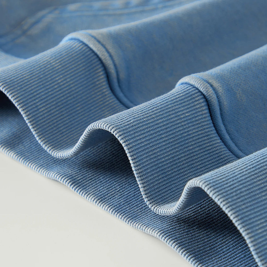 N Oversized Faded Hoodie